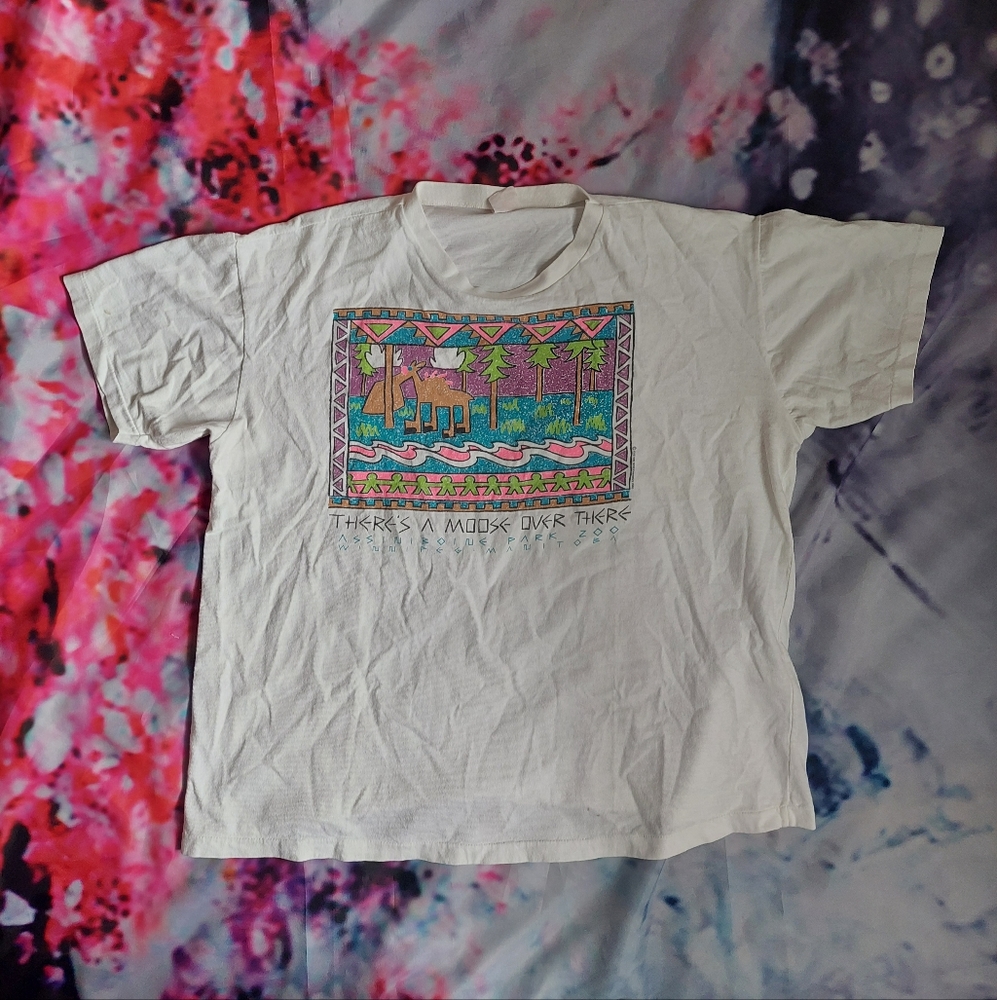 VNTG Winnipeg Assiniboine Park Zoo 1990 T-shirt